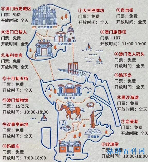澳门一日游路线（澳门一日游路线攻略）